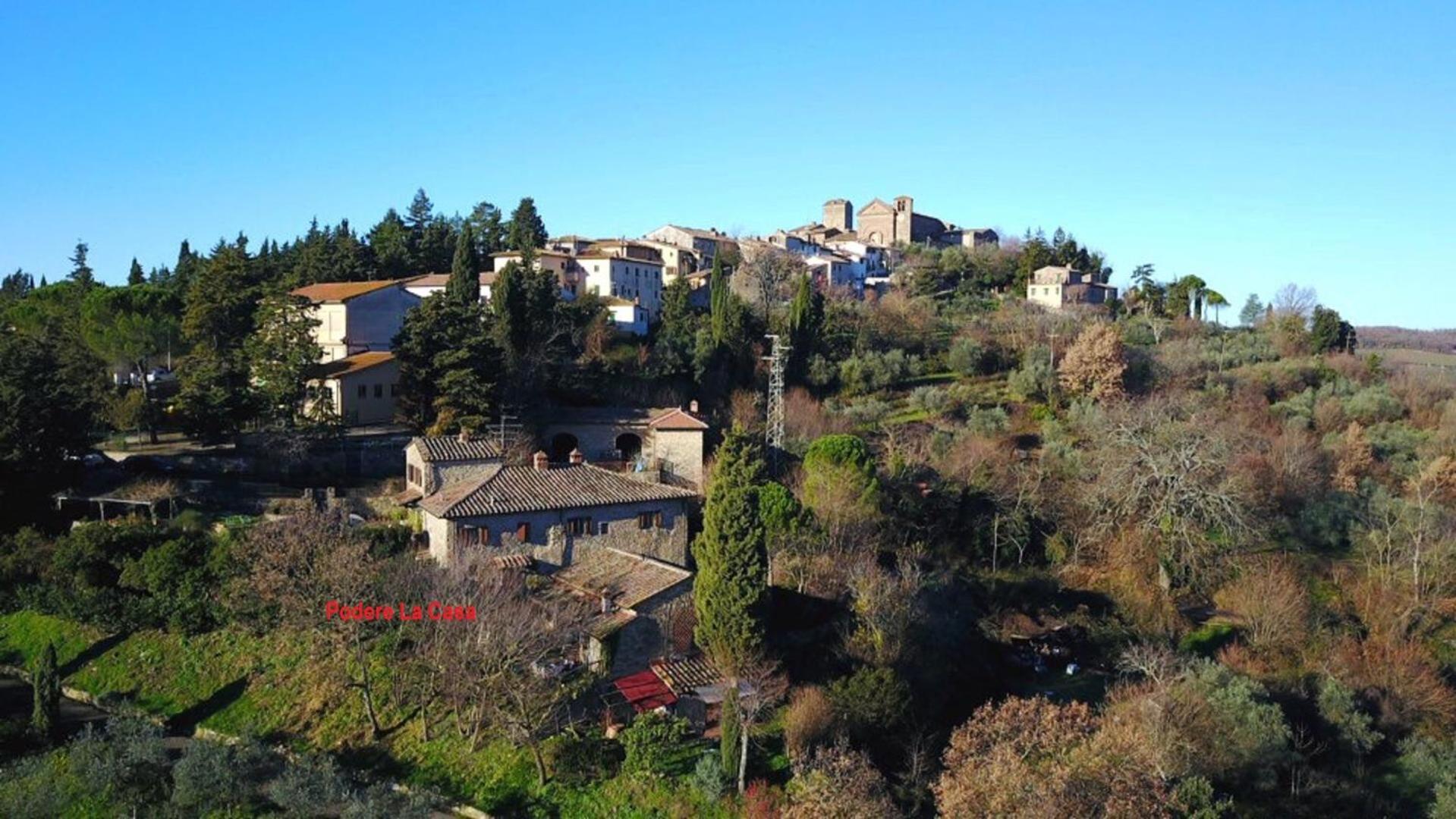 Agriturismo Podere La Casa Panzano in Chianti Exterior foto